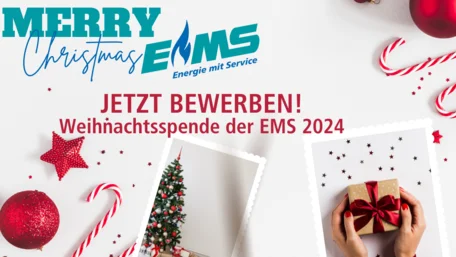 Weihnachtsspende der EMS