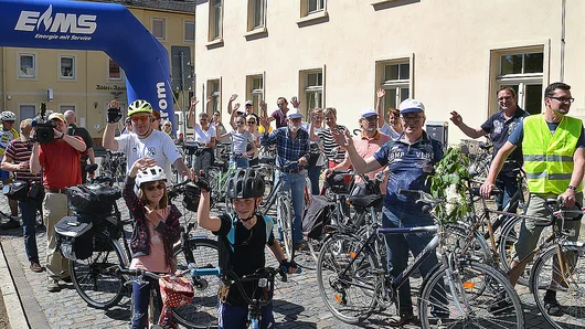Salzlandradeltag mit der EMS EMS präsentiert Salzlandradeltag