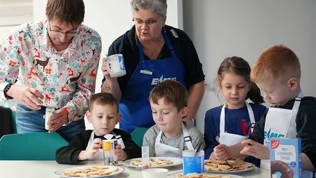 EMS Gastgeber für Mini-Bäcker
