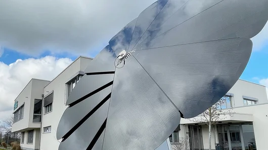 Smartflower für nachhaltigen Fußabdruck