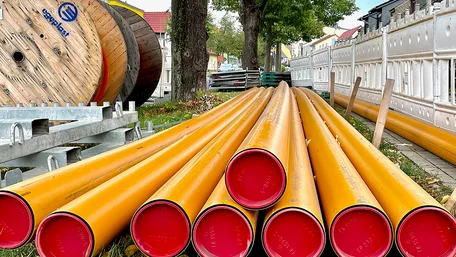 Synergien beim Tiefbau für Glasfasererschließung in Barby genutzt