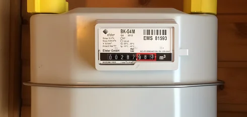 Ein Gaszähler von EMS
