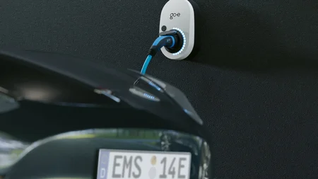 go-e Charger Gemini flex in der Garage