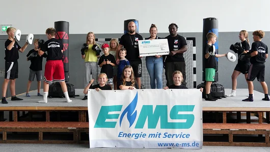 EMS-Spende für MTV EMS unterstützt MTV-Nachwuchs-Boxer