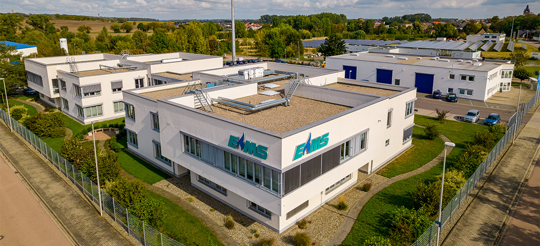 Hauptsitz der Erdgas Mittelsachsen GmbH in Staßfurt-Brumby