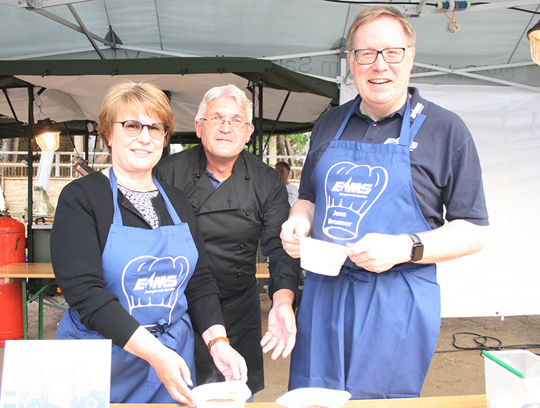 Der EMS-Chili-Stand